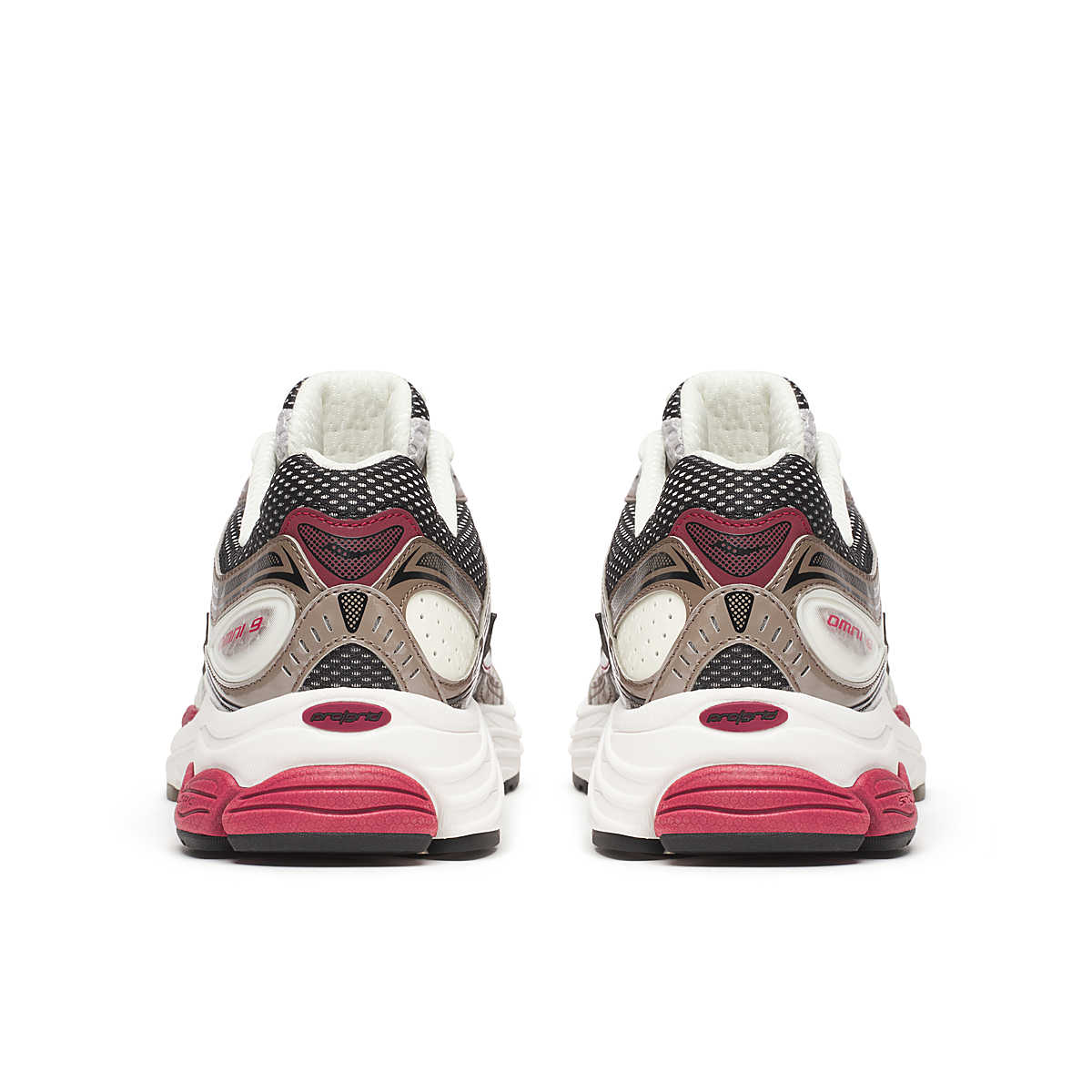 ProGrid Omni 9 OG Marron Rouge portée – silhouette trail rétro