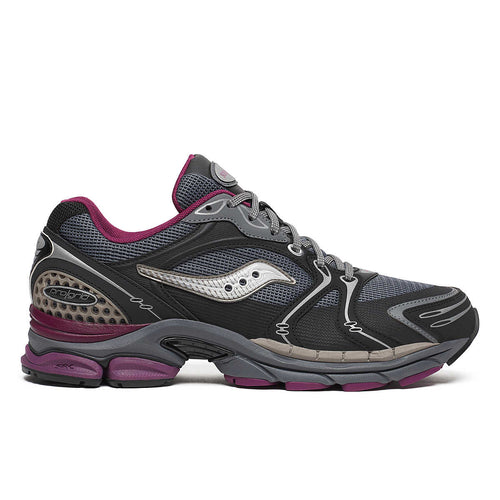 Progrid Triumph 4 Winter Tech Dark Grey Plum – basket hiver rétro Saucony