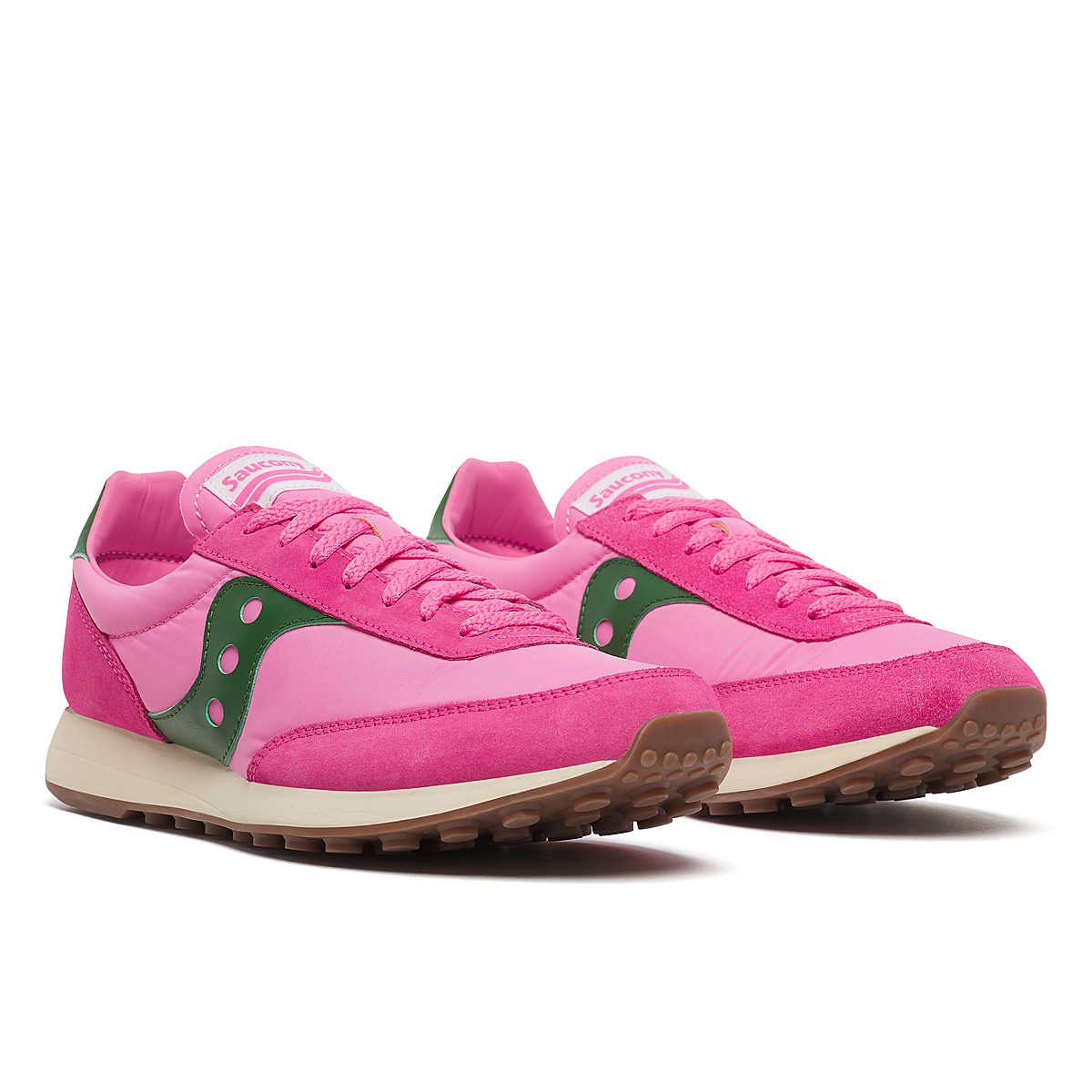Trainer 80 Rose Forest – semelle crantée et amorti vintage
