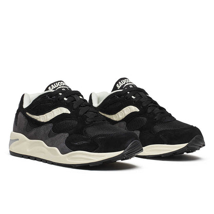Semelle Grid Shadow Noir Cream – stabilité et accroche Saucony