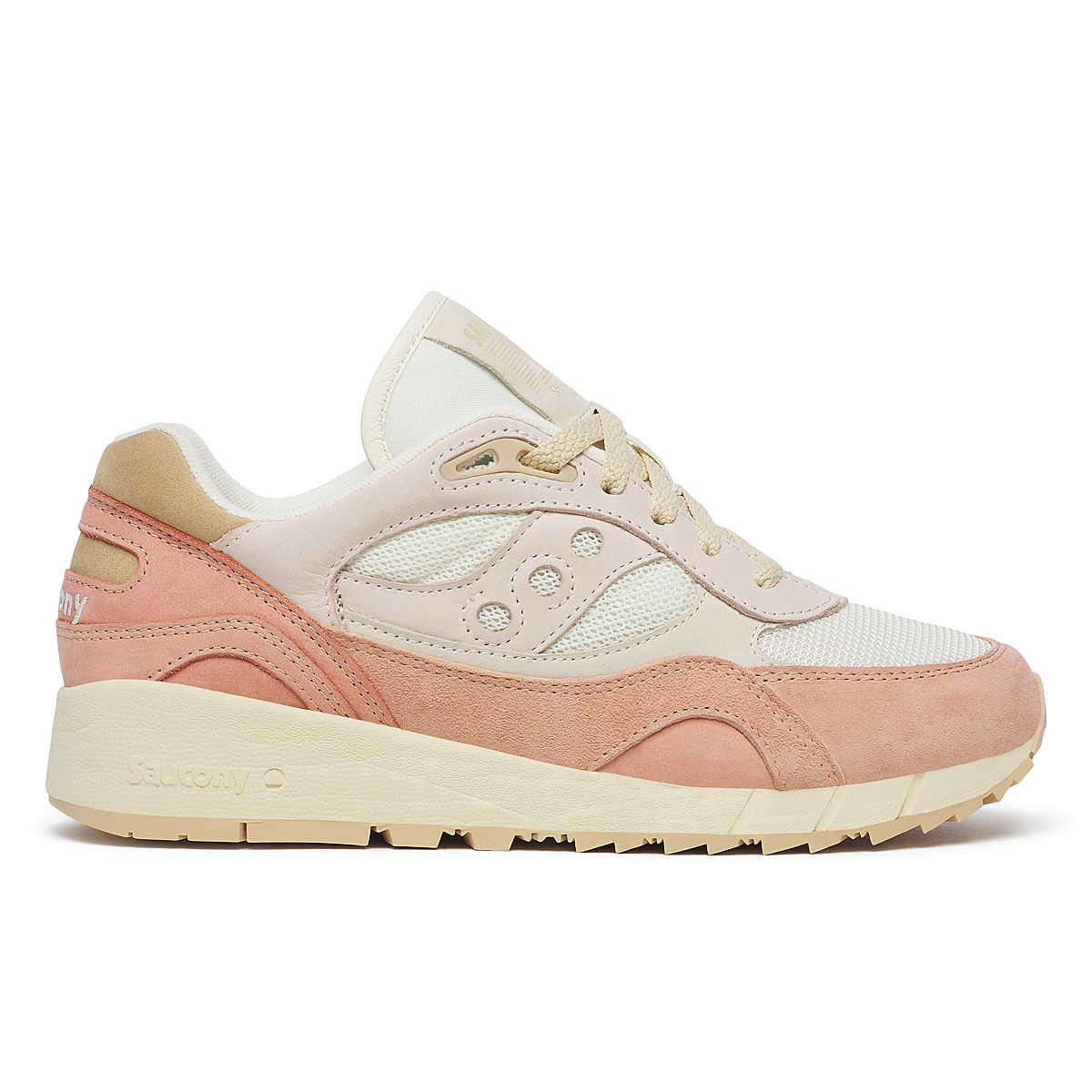 Vue latérale Shadow 6000 Crafted Blanc Cassé Pêche