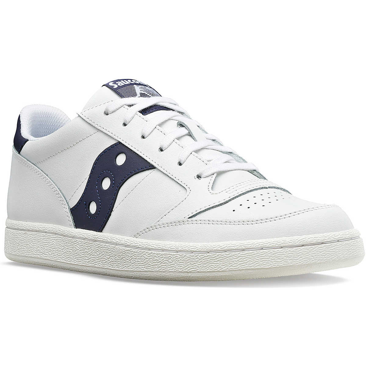 Semelle Jazz Court PU Blanc – semelle épaisse et grip rétro