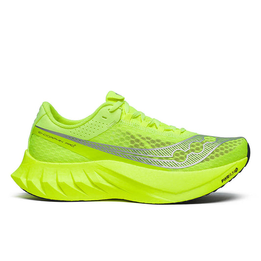 Saucony Endorphin Pro 4 Citron Silver – chaussure running plaque carbone
