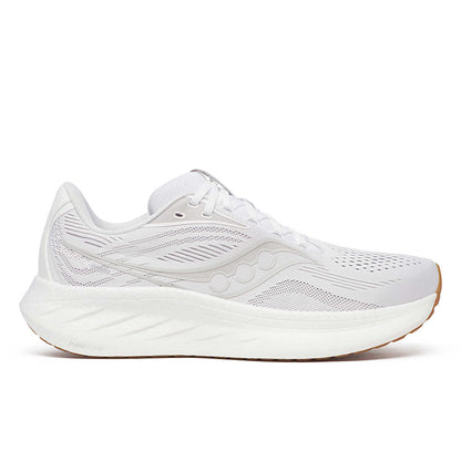 Saucony Ride 18 White Gum profil extérieur