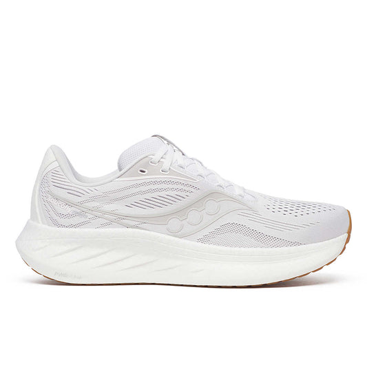 Saucony Ride 18 White Gum profil extérieur