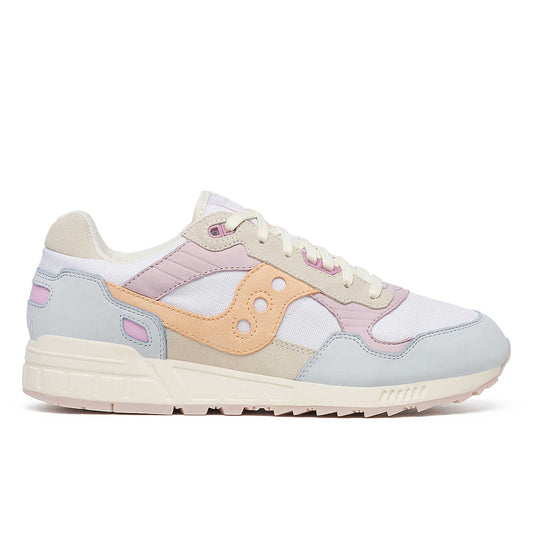Saucony Shadow 5000 Blanc Lilac – sneaker rétro en mesh et daim