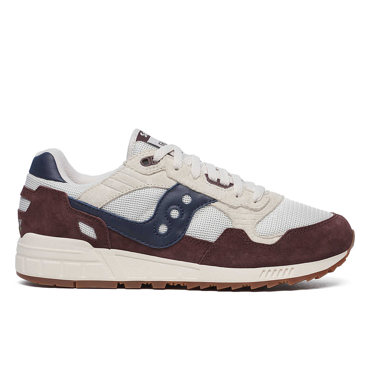 Sneaker Shadow 5000 Moon Chocolat – profil en daim et mesh