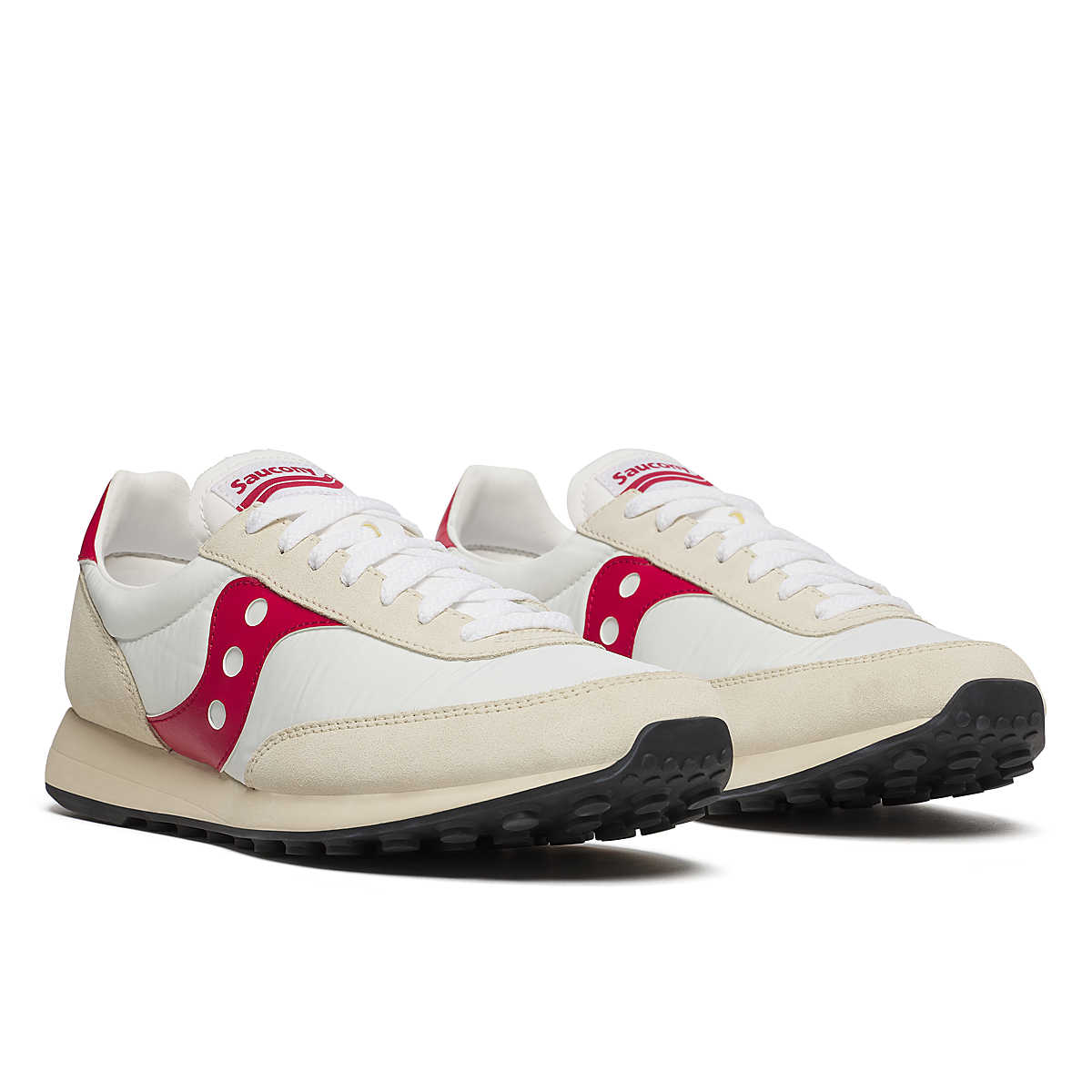 Semelle Trainer 80 Blanc Rouge – adhérence optimale