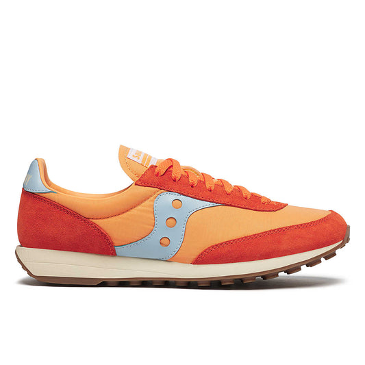 Saucony Trainer 80 Orange Sky – sneaker colorée au look rétro running